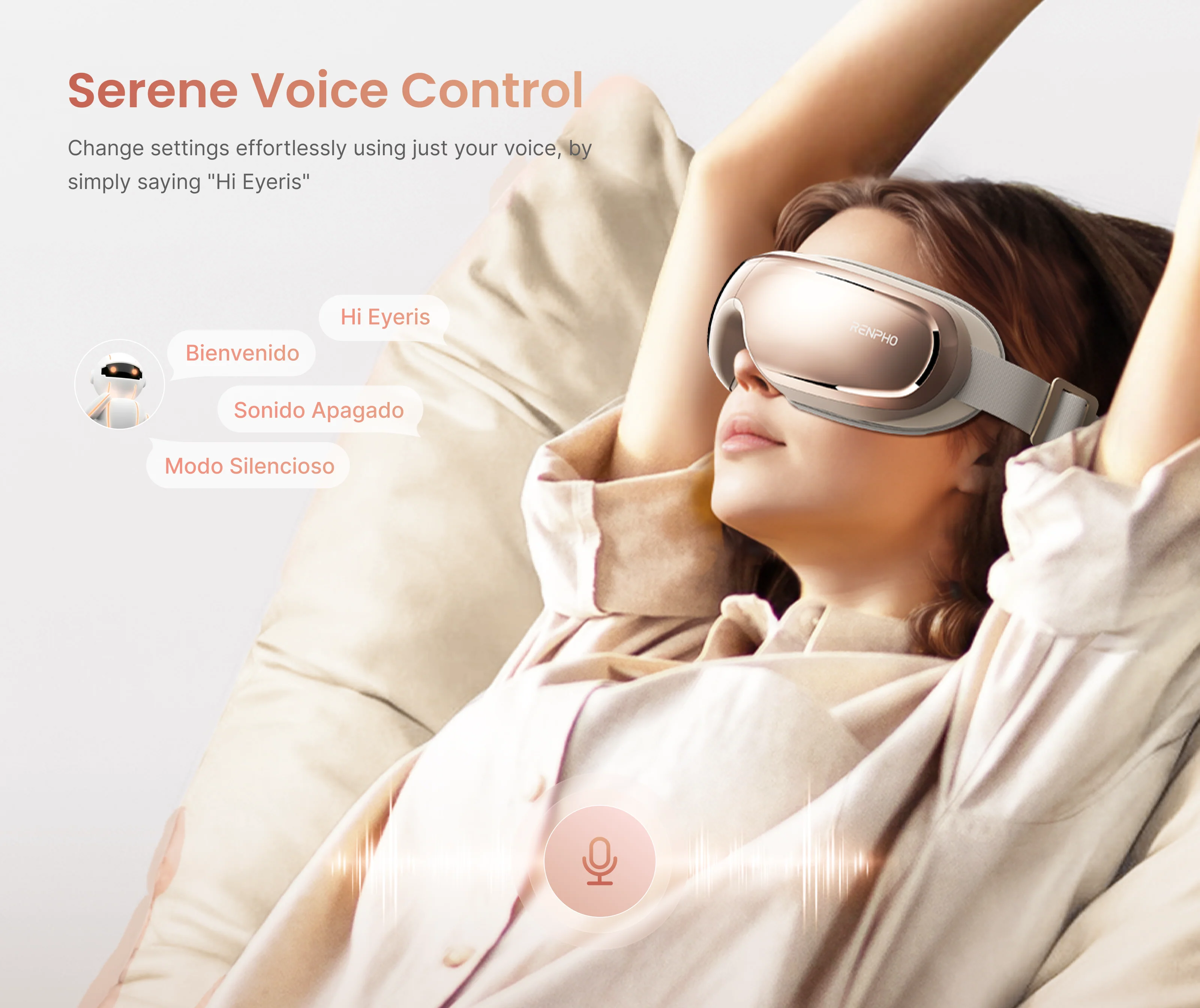 Eyeris 3 Rosé Eye Massager - Image 6